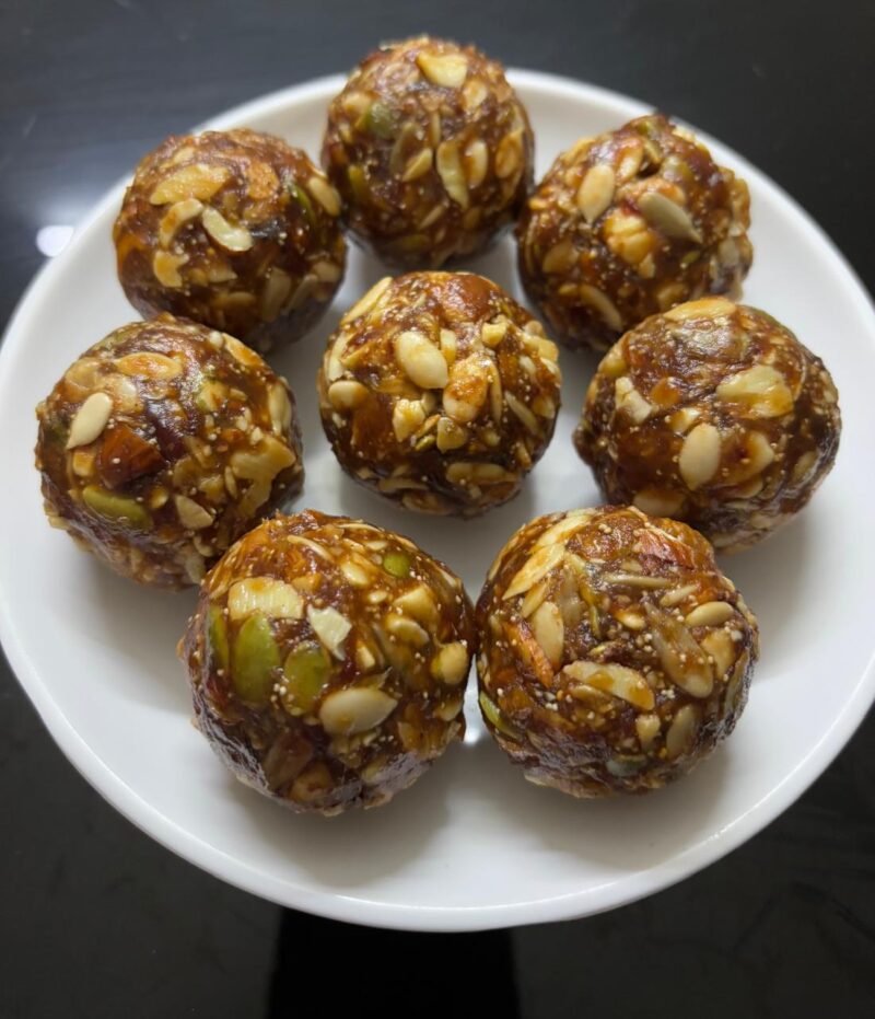 Dry Fruit + Seed Laddu