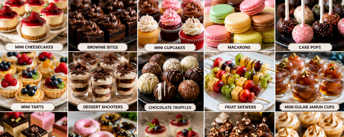 Bite-Sized Desserts Guests Love at Parties