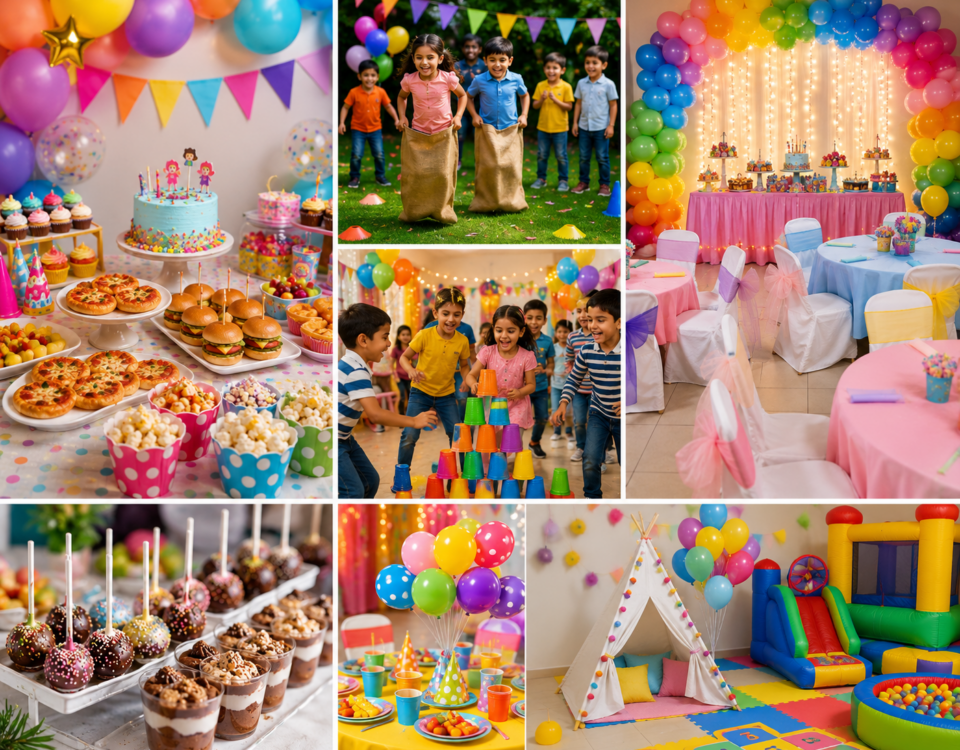 Food, Games and Decorations: Planning the Ultimate Kids Party